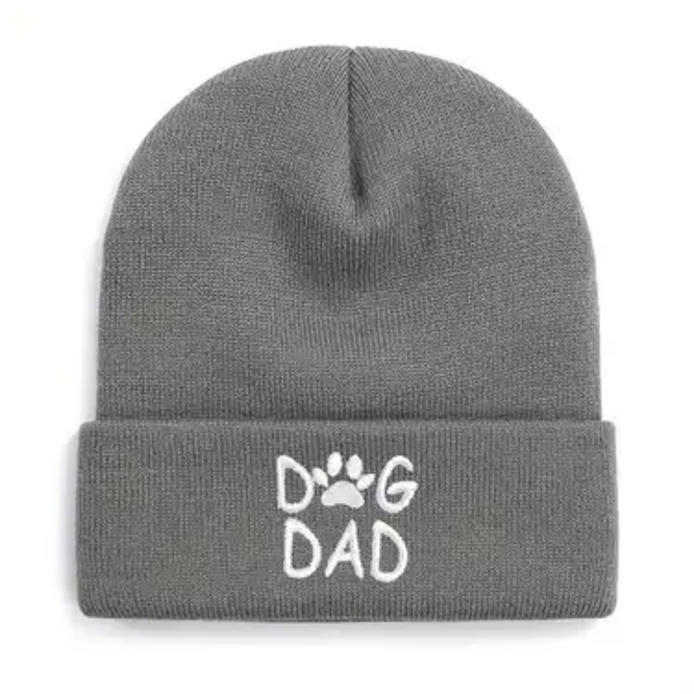 Dog Dad Embroidered Beanie (NWT)